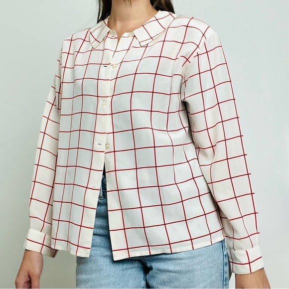 ALFRED SUNG Tops - ALFRED SUNG Vintage Silk Shirt